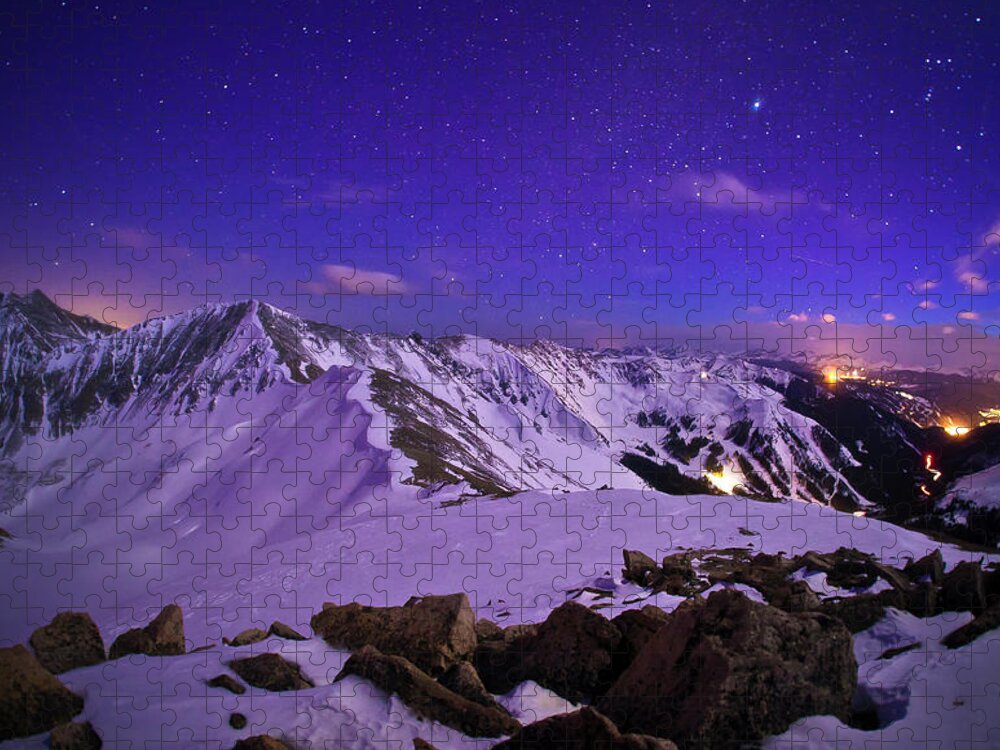 Tranquility Jigsaw Puzzle featuring the photograph Cupids Celestial View by Mike Berenson / Colorado Captures
