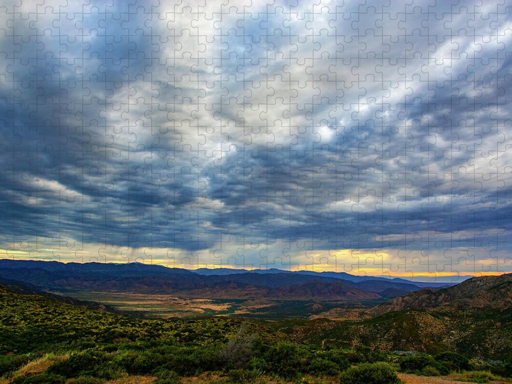 Cuyamaca Jigsaw Puzzle featuring the photograph Cuyamaca Skies by Anthony Jones