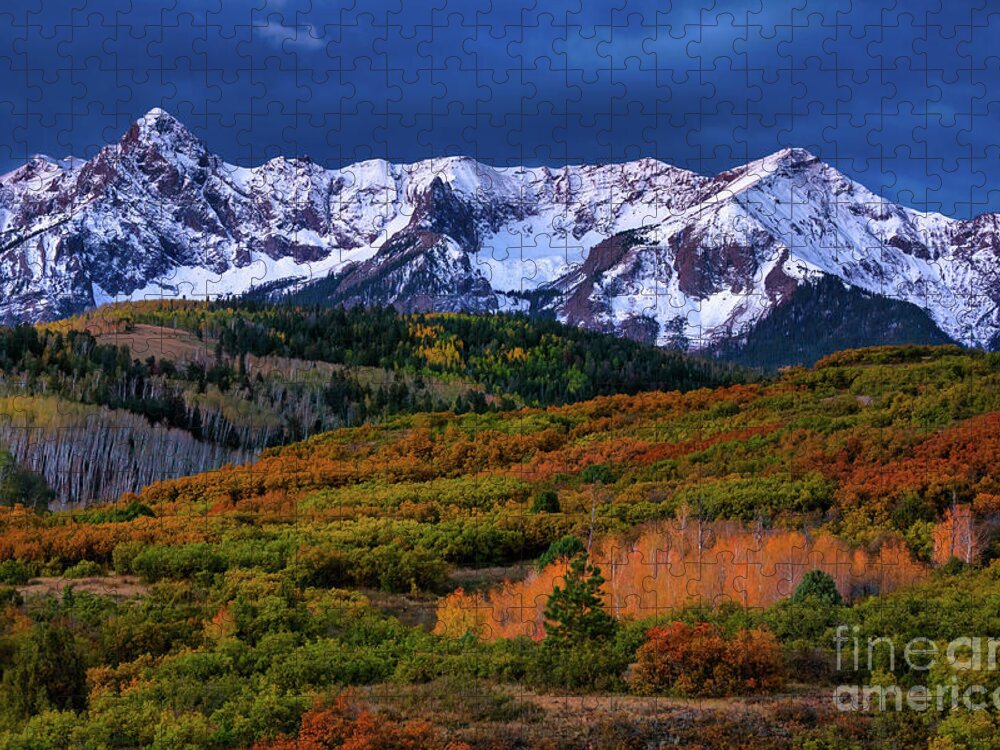 Colorado Jigsaw Puzzle featuring the photograph Dallas Divide Morning by Doug Sturgess
