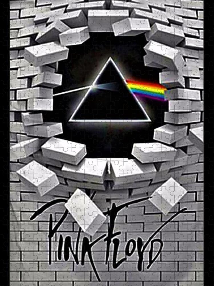 Pink Floyd Jigsaw Puzzle featuring the photograph Dark Side Of The Wall by Rob Hans