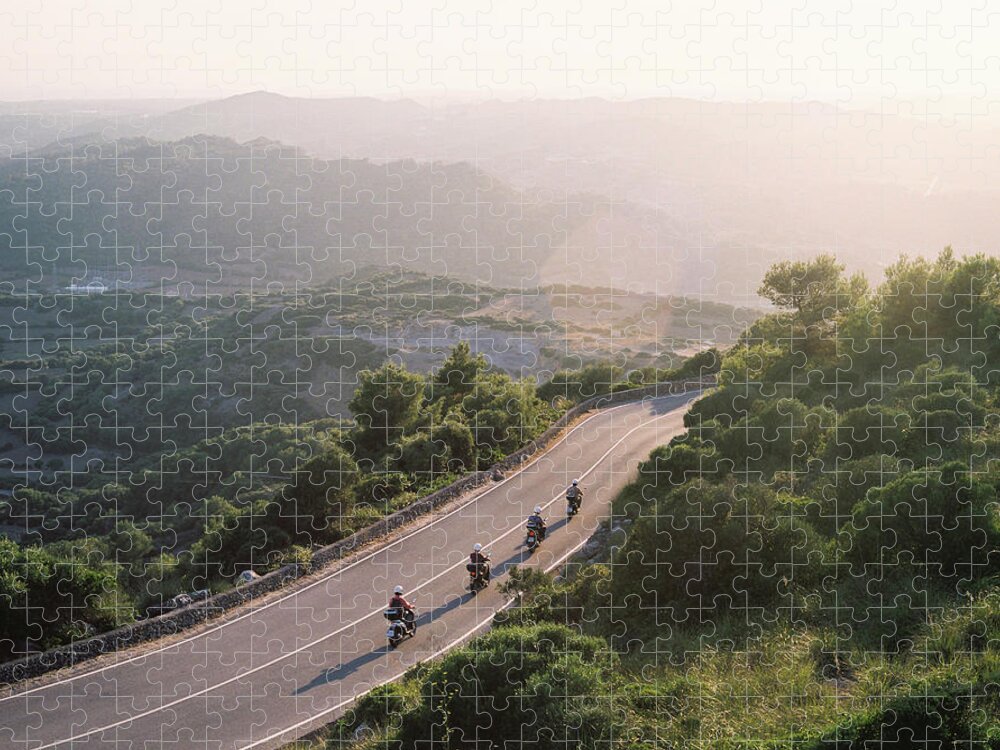 People Jigsaw Puzzle featuring the photograph Descending Monte Toro by By Ali Scott - Www.flickr.com/photos/ali-scott/