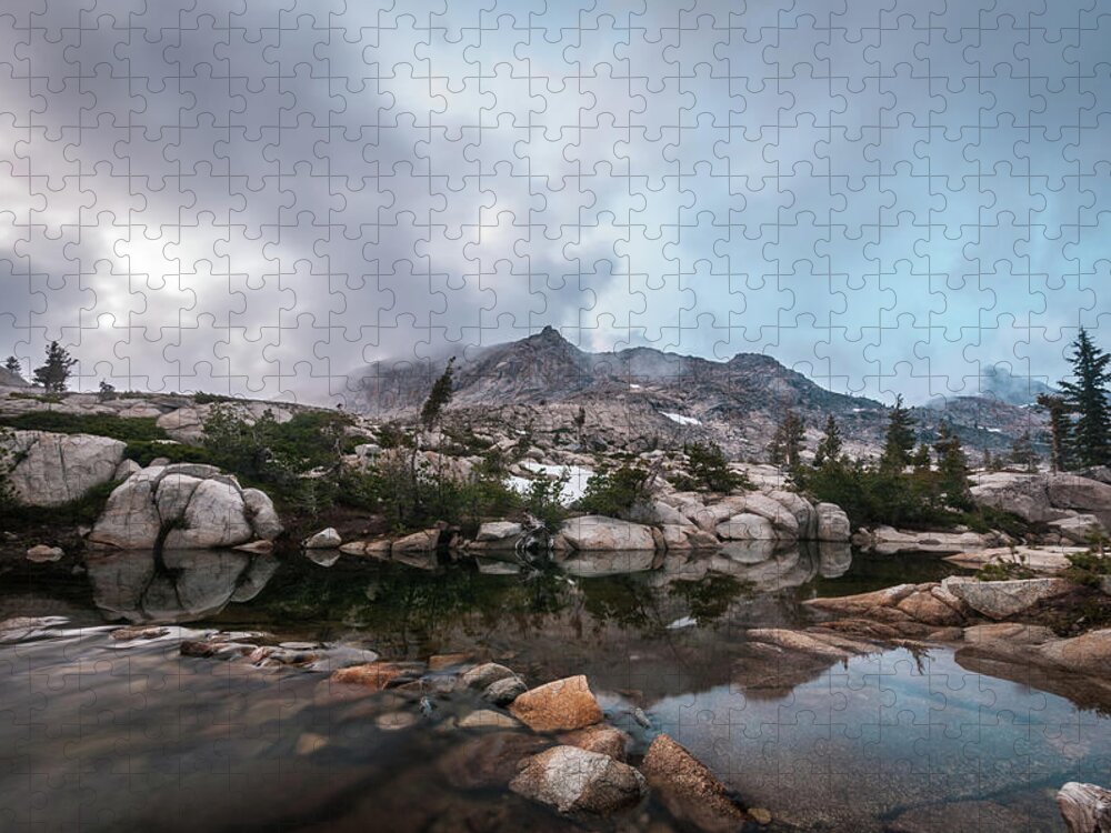 Tranquility Jigsaw Puzzle featuring the photograph Desolation Clouds by Mason Cummings