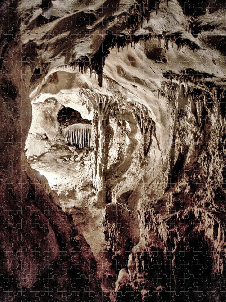 Cave Jigsaw Puzzle featuring the photograph Dragons Lair by Robert Woodward