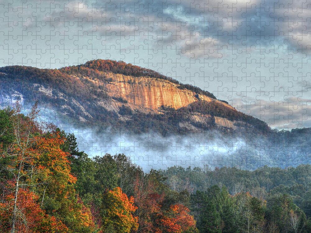  Jigsaw Puzzle featuring the photograph Early Morning at Table Rock by Blaine Owens