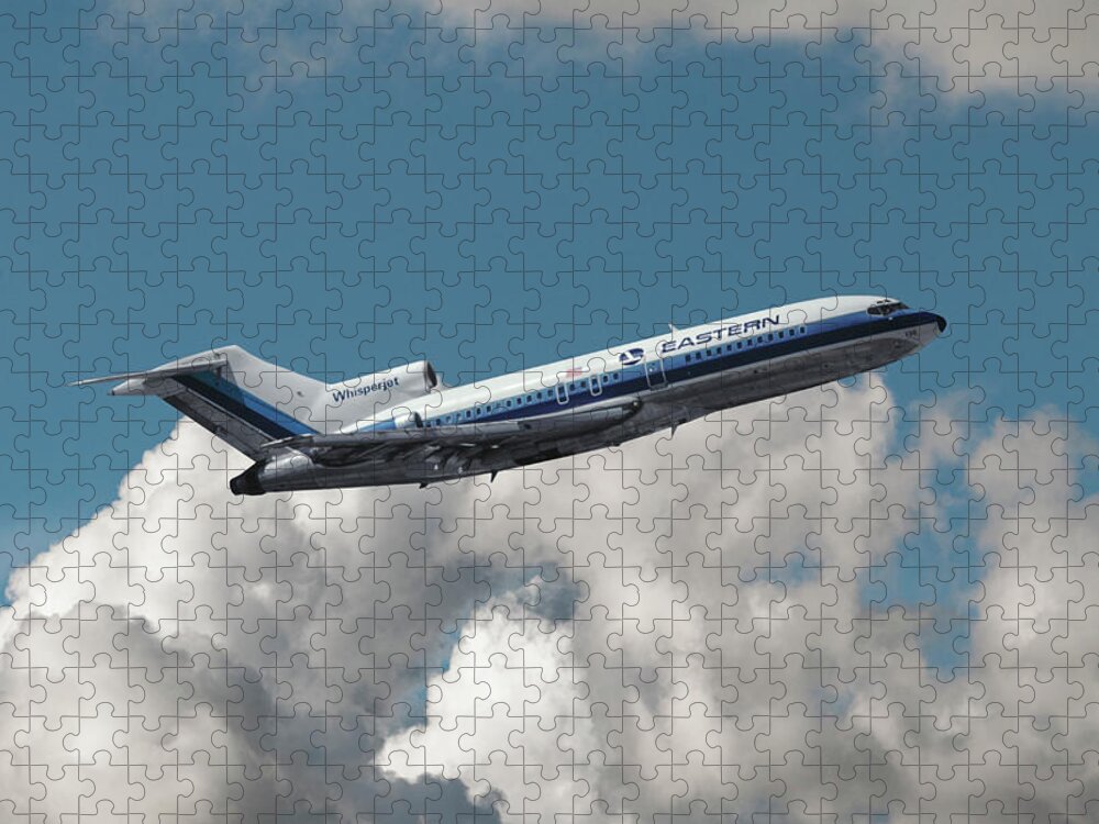 Eastern Airlines Jigsaw Puzzle featuring the photograph Eastern Airlines Whisperjet by Erik Simonsen