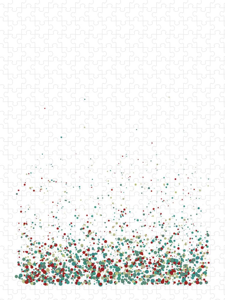 Dots Jigsaw Puzzle featuring the digital art Effervesce 1 by Scott Norris