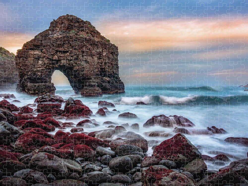 Africa Jigsaw Puzzle featuring the photograph Evening on Playa Los Roques by Dmytro Korol