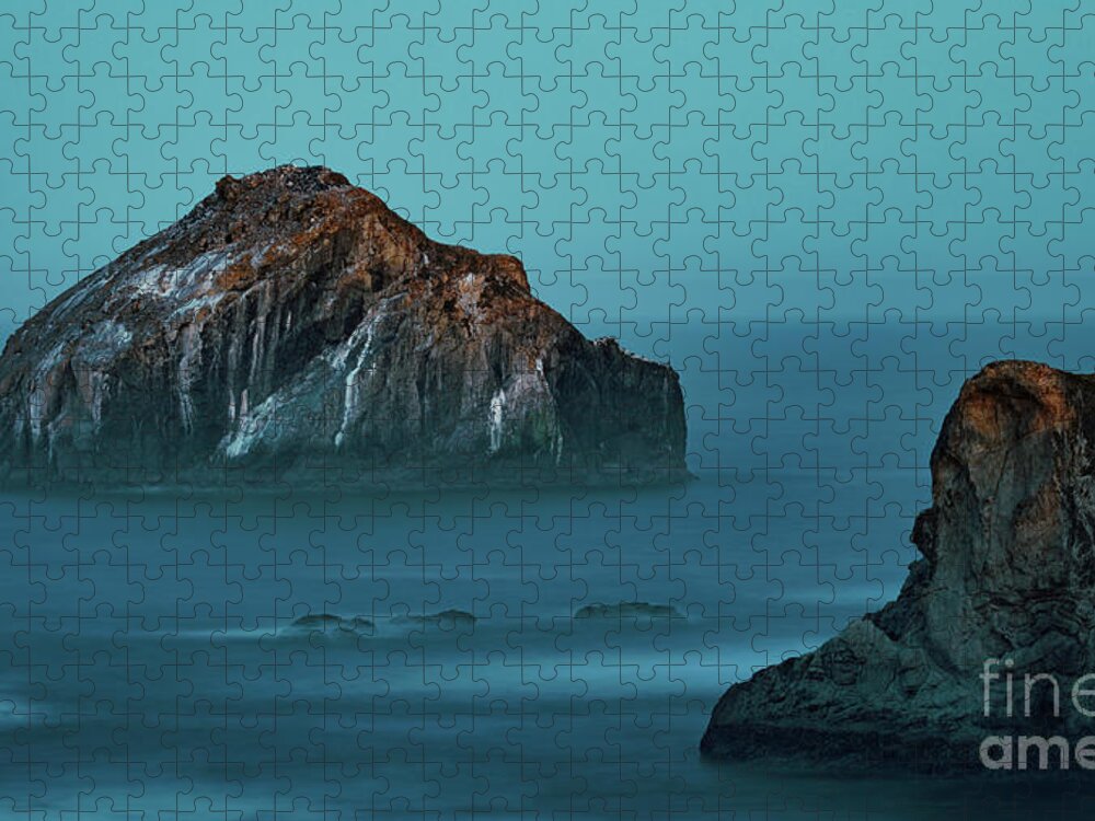 Face Rock Jigsaw Puzzle featuring the photograph Face Rock by Doug Sturgess