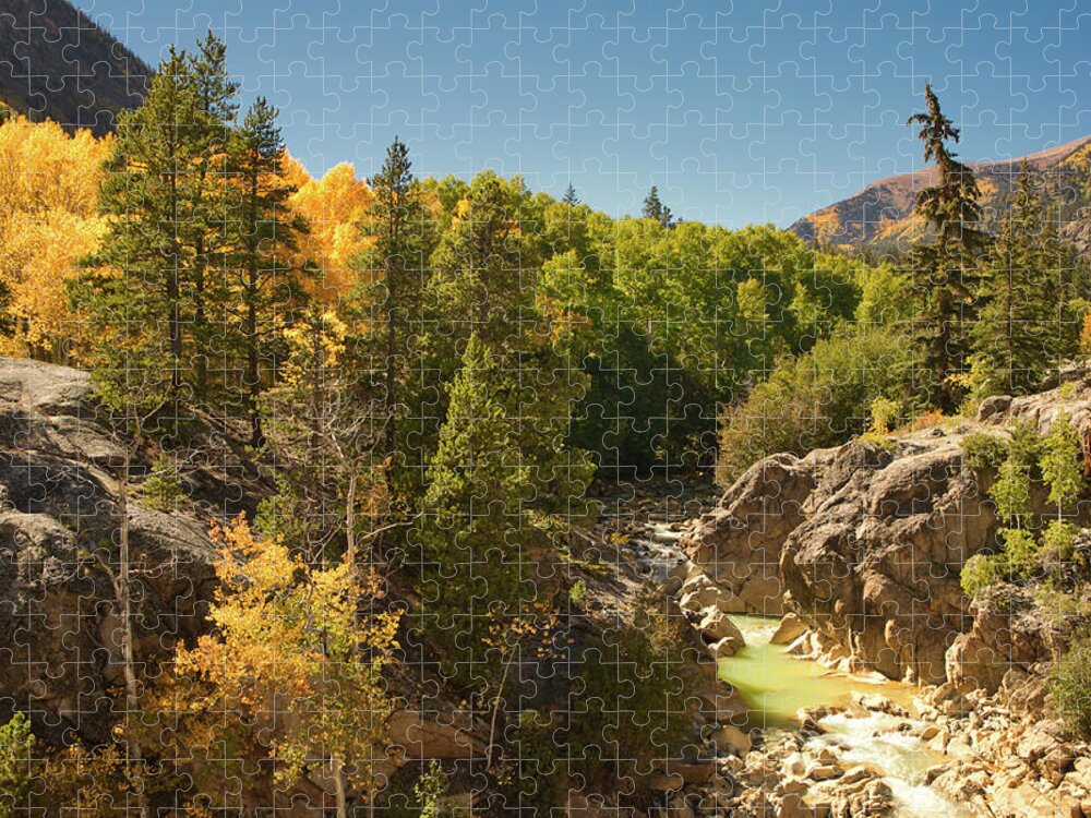 Fall Jigsaw Puzzle featuring the photograph Fall on Independence Pass by Kevin Schwalbe