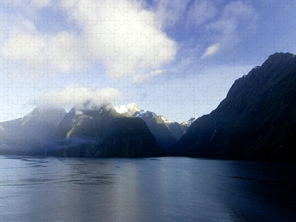 Scenics Jigsaw Puzzle featuring the photograph Fiordland National Park by Photo By Tanman