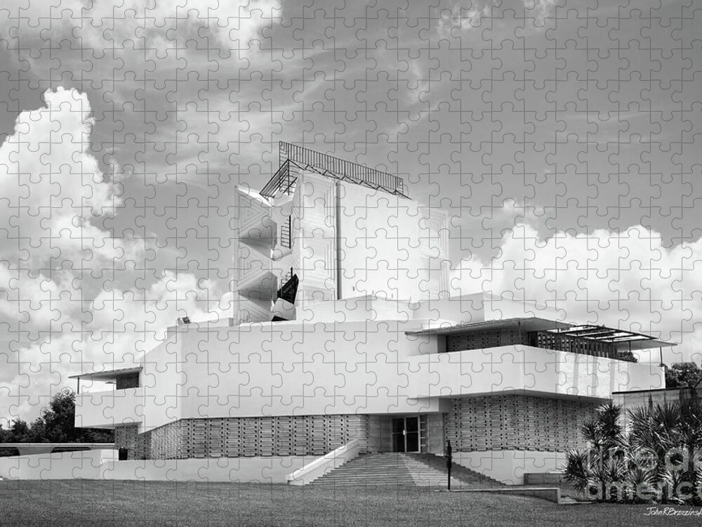Florida Southern College Jigsaw Puzzle featuring the photograph Florida Southern College Annie Pfeiffer Chapel by University Icons