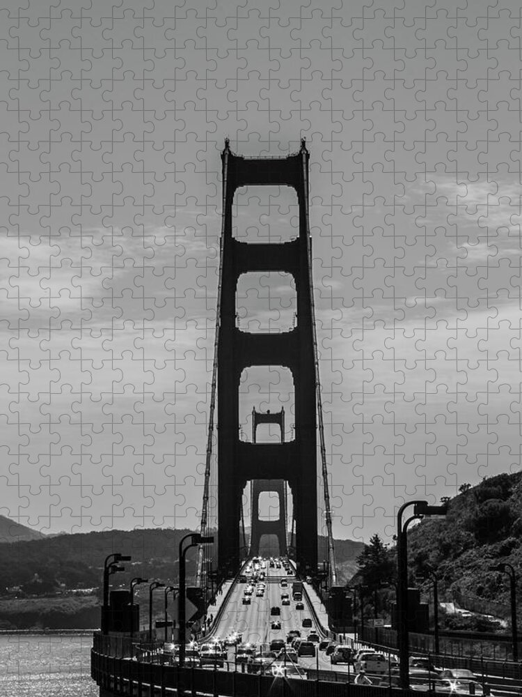 Golden Gate Bridge Jigsaw Puzzle featuring the photograph Golden Gate by Stuart Manning