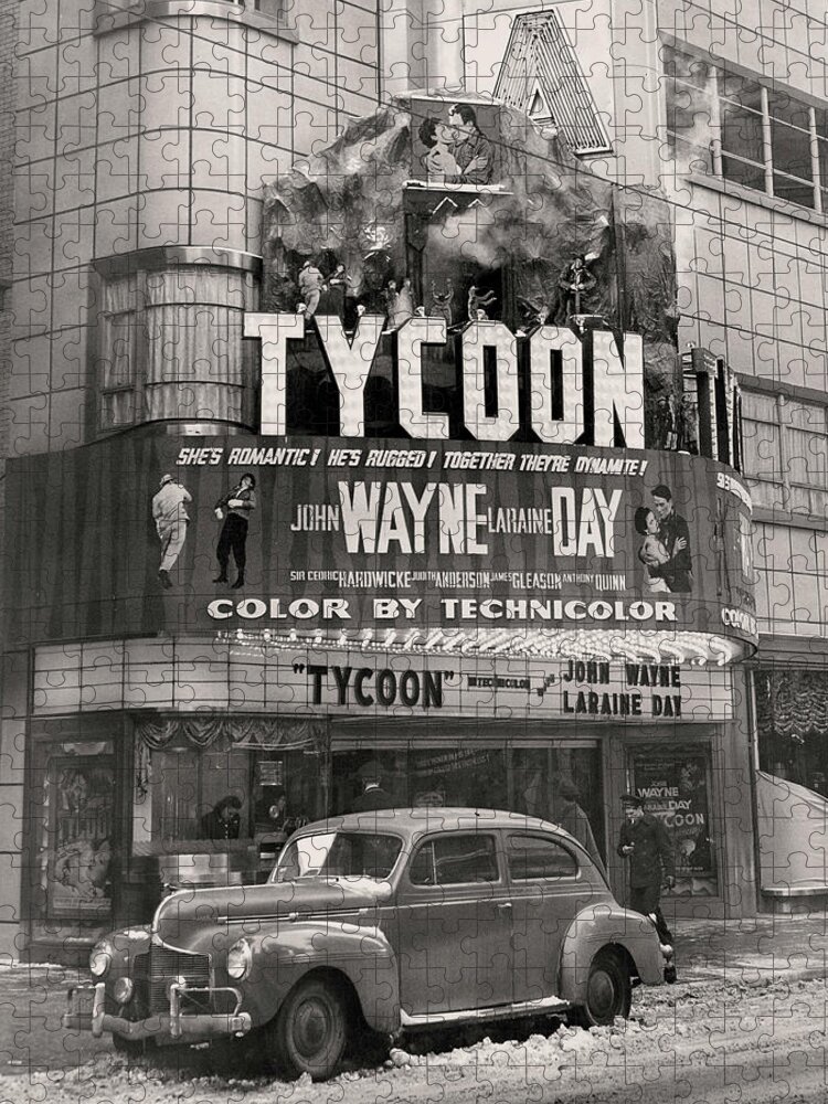 Tycoon Jigsaw Puzzle featuring the photograph Goldman Theatre by Unknown