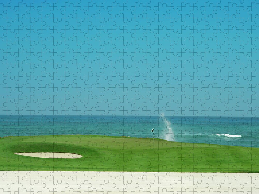 Sand Trap Jigsaw Puzzle featuring the photograph Golfers Paradise by Caracterdesign