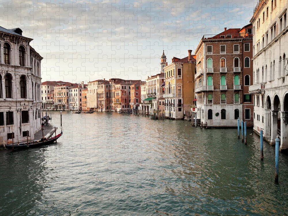 Holiday Jigsaw Puzzle featuring the photograph Grand Canal Of Venice by Fumumpa