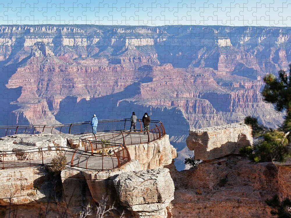 Viewpoint Jigsaw Puzzle featuring the photograph Grand Canyon Viewpoint by Bjarte Rettedal