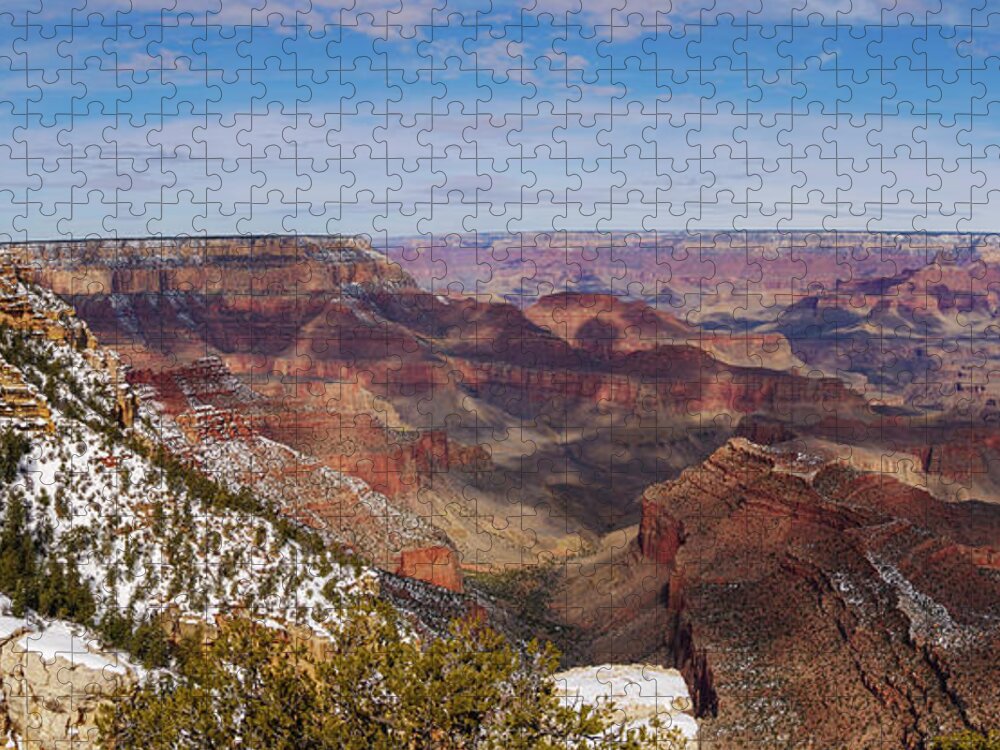 American Southwest Jigsaw Puzzle featuring the photograph Grandview Point Panorama by Todd Bannor