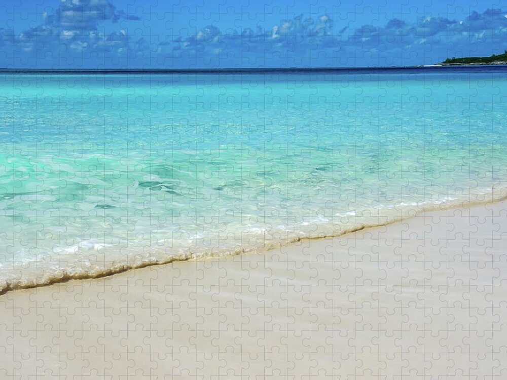 Bahamas Jigsaw Puzzle featuring the photograph Half Moon Cay Beach 2 by Dawn Richards