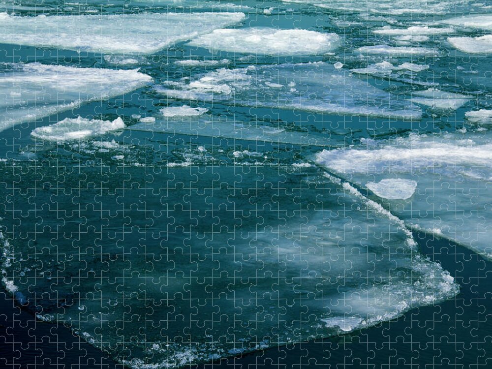 Ice Jigsaw Puzzle featuring the photograph Ice 2 by Stuart Manning