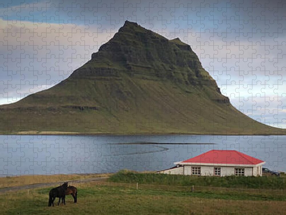 Iceland Jigsaw Puzzle featuring the photograph Iceland by Jim Cook