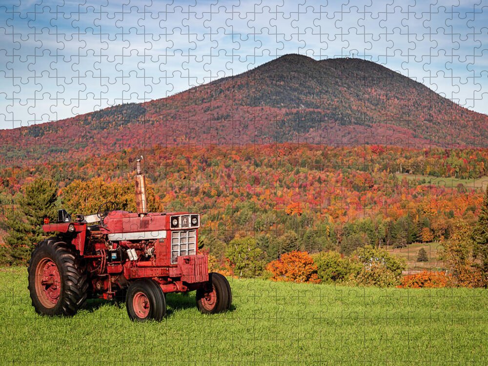 Autumn Jigsaw Puzzle featuring the photograph International Autumn by Tim Kirchoff