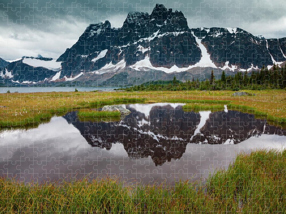 Unesco Jigsaw Puzzle featuring the photograph Jasper National Park, Alberta, Canada by Mint Images/ Art Wolfe