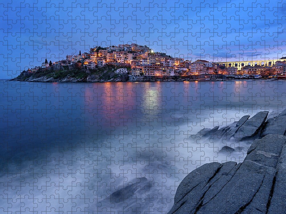 Kavala Jigsaw Puzzle featuring the photograph Just Because... by Elias Pentikis
