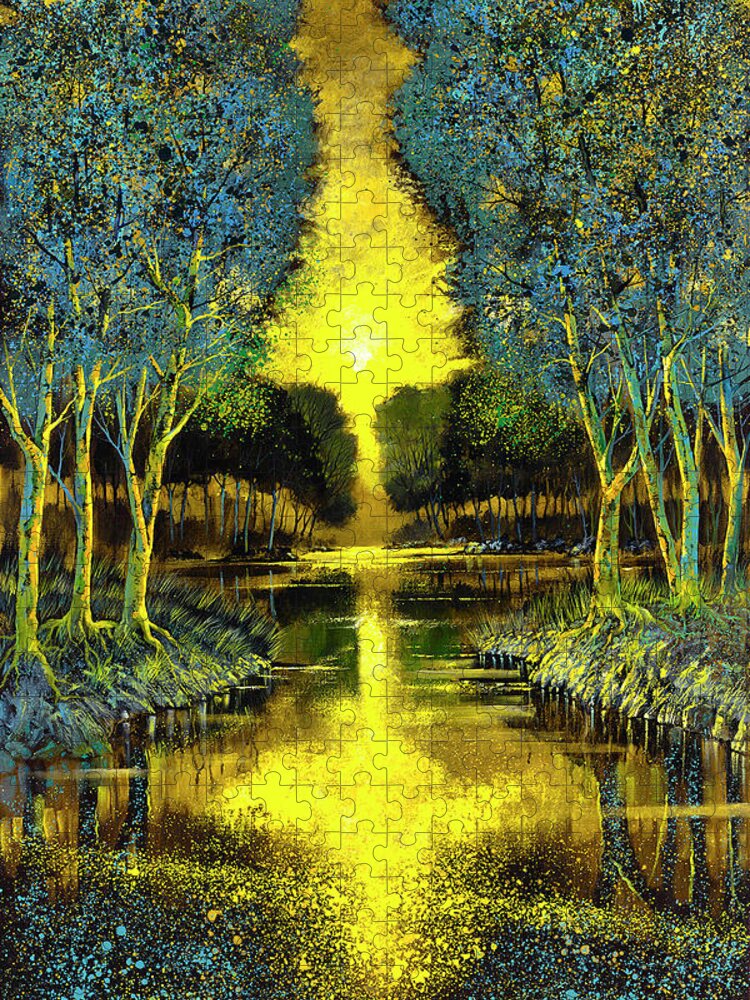 Ford Smith Jigsaw Puzzle featuring the painting Kindred Spirits by Ford Smith