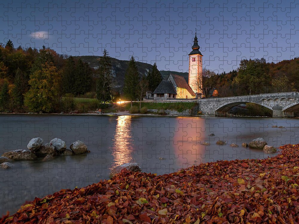 Bohinj Jigsaw Puzzle featuring the photograph Lake Bohinj I by Elias Pentikis