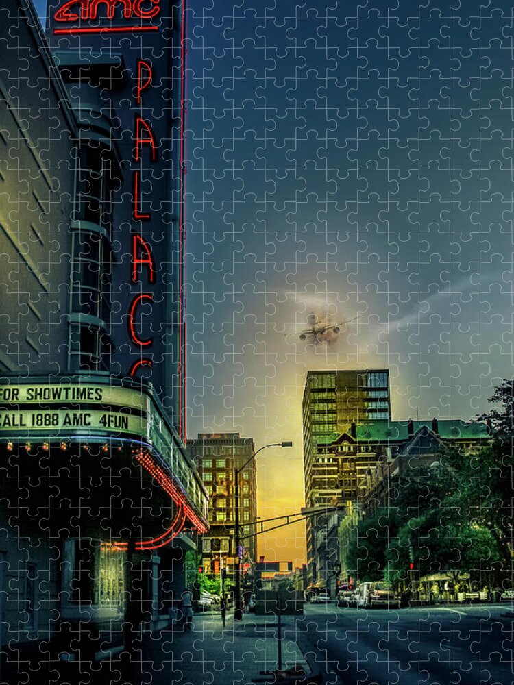 Landing Jigsaw Puzzle featuring the photograph Landing on the 3rd street by Micah Offman
