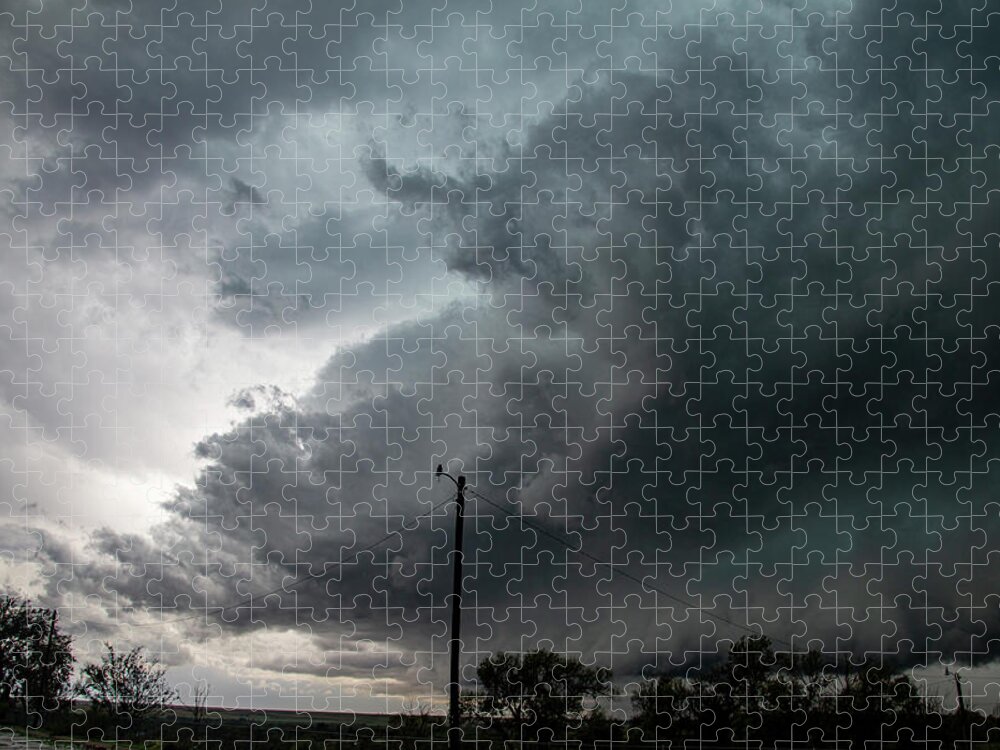 Nebraskasc Jigsaw Puzzle featuring the photograph Last August Storm Chase 058 by Dale Kaminski
