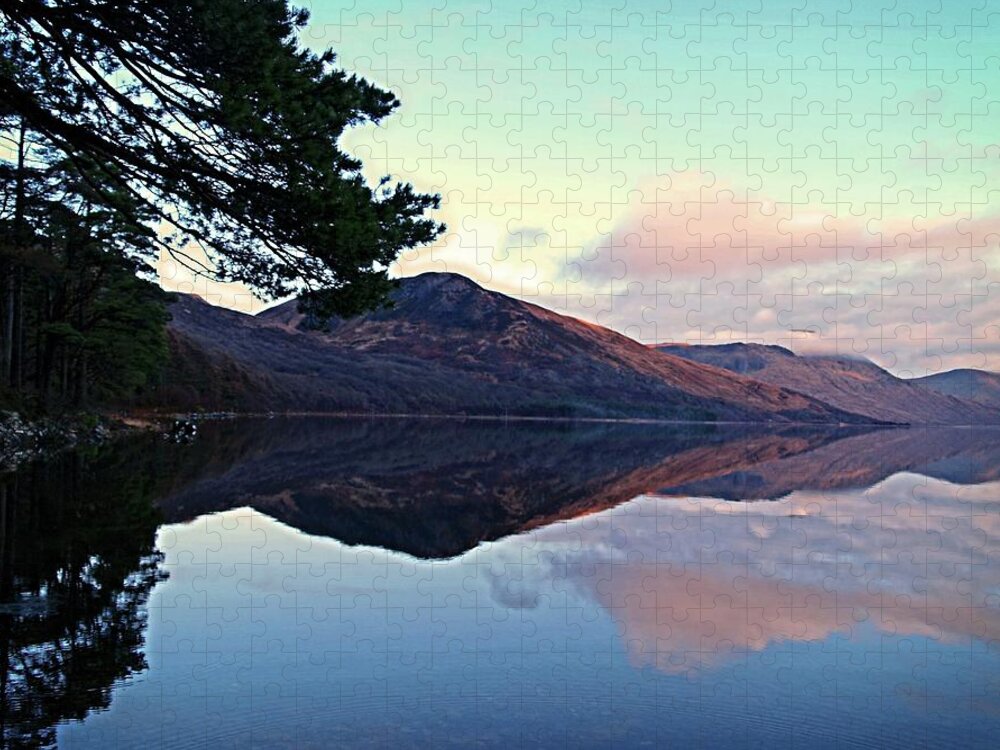 Loch Ba Jigsaw Puzzle featuring the photograph Loch Ba, Isle of Mull, Scotland by Martin Smith
