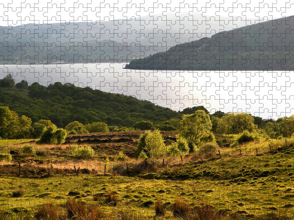 Scenics Jigsaw Puzzle featuring the photograph Loch Fyne by Clickandpray Photography