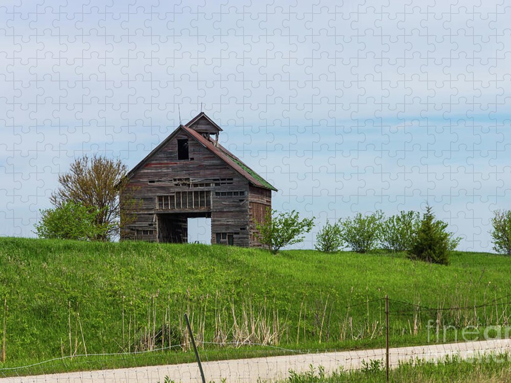 Barn Jigsaw Puzzle featuring the photograph Looking Through You by Jennifer White