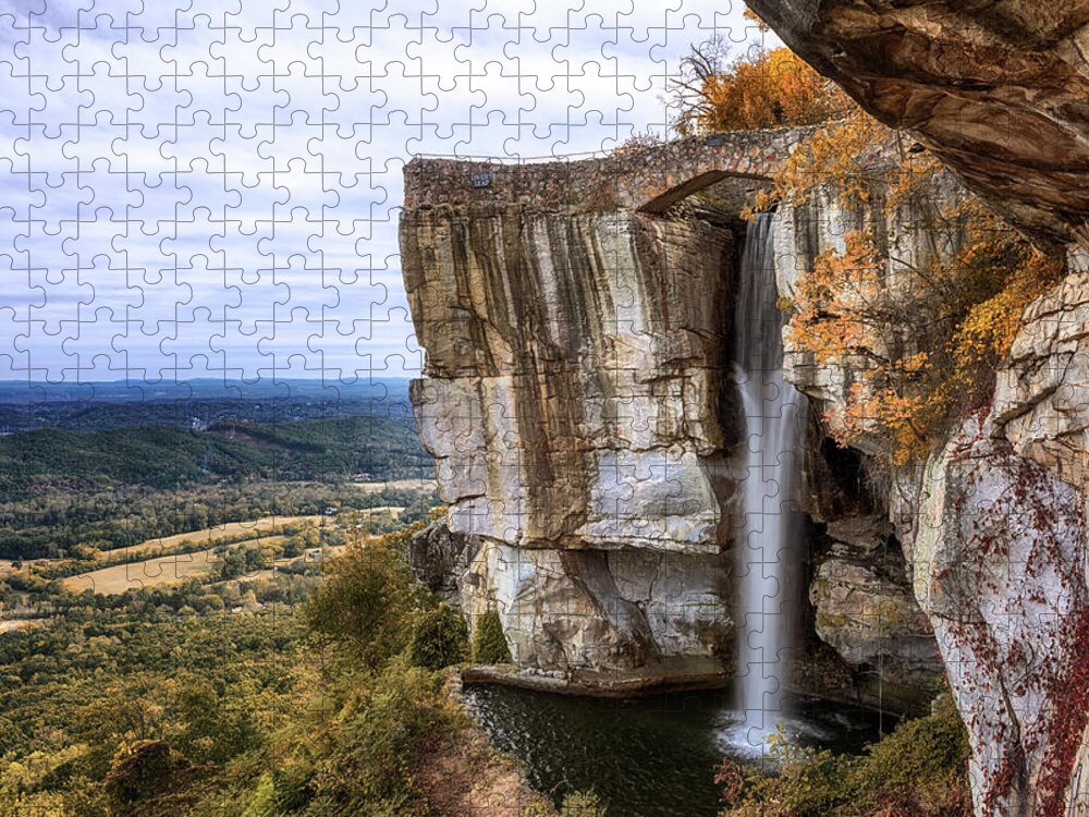 Chattanooga Jigsaw Puzzle featuring the photograph Lover's Leap by Susan Rissi Tregoning