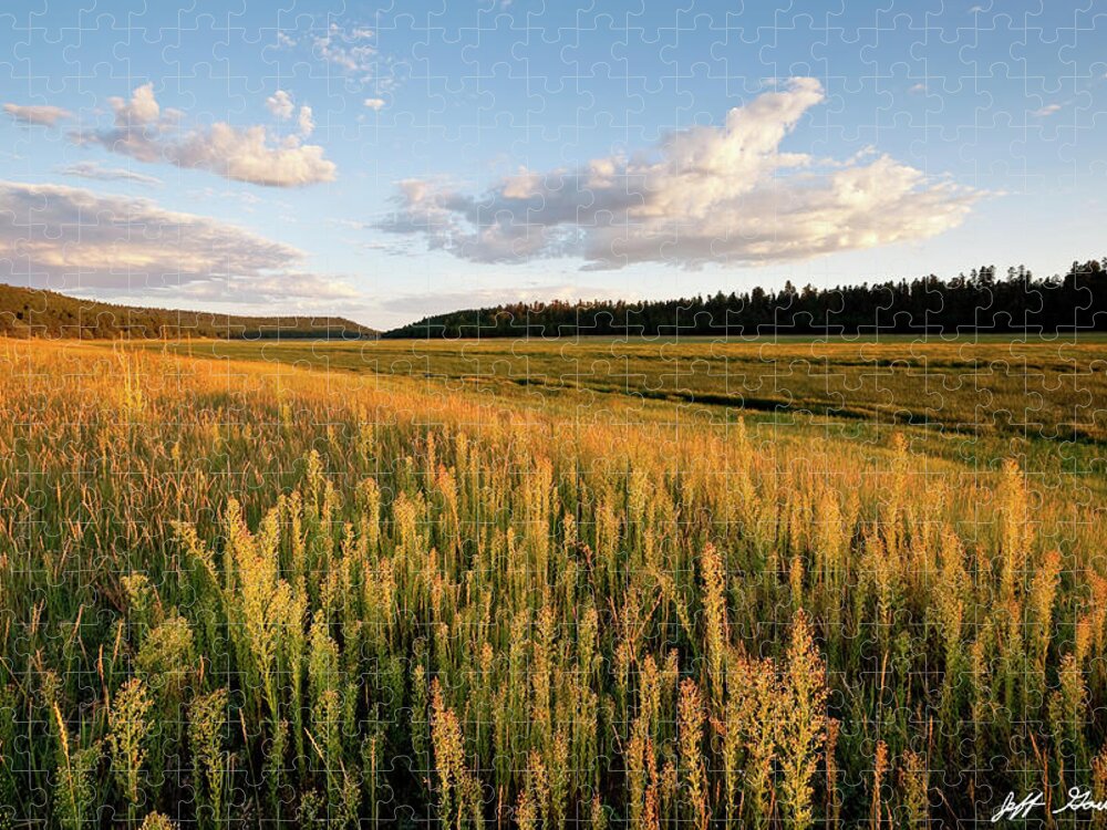 Arizona Jigsaw Puzzle featuring the photograph Lower Lake Mary at Sunset by Jeff Goulden
