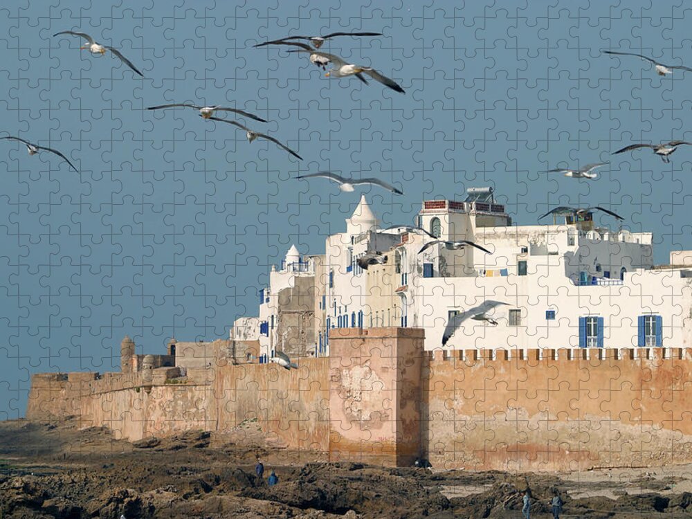 Agadir Puzzle featuring the photograph Magic Essaouira by Lucgillet