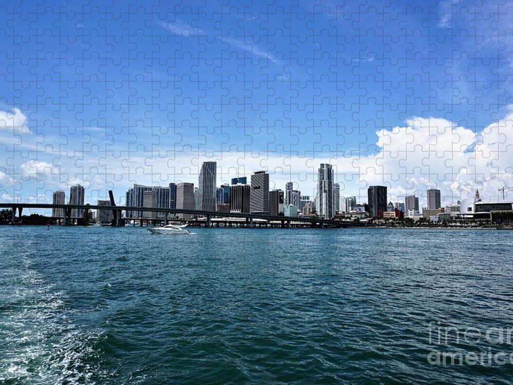 Miami Jigsaw Puzzle featuring the photograph Miami1 by Merle Grenz