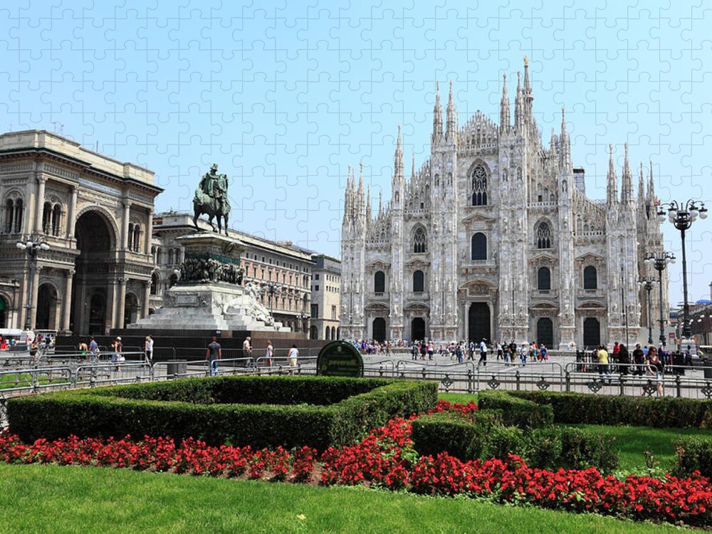 Milan Cathedral, Milan, Lombardy, Italy Jigsaw Puzzle by Mixa Co. Ltd. 