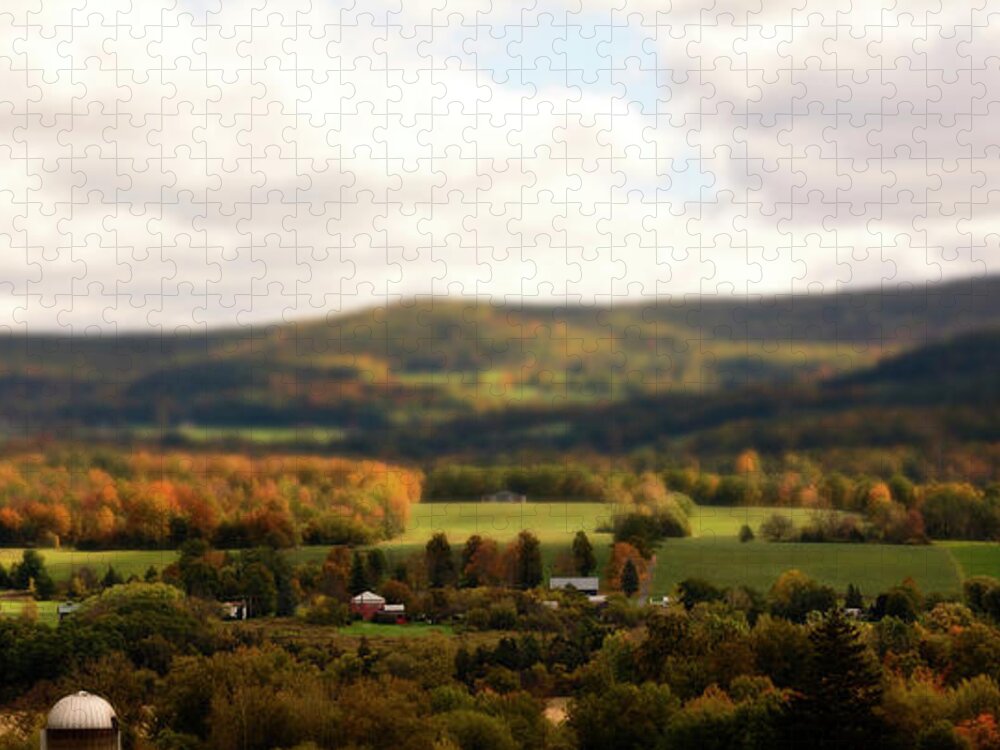 Miniature Jigsaw Puzzle featuring the photograph Miniature Middleburgh in New York by Angie Tirado