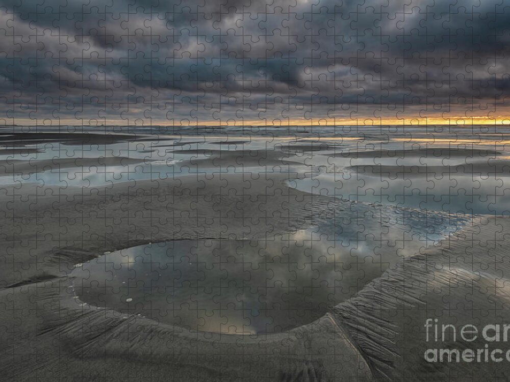 Tide Pools Jigsaw Puzzle featuring the photograph Mirror Pools by Michael Dawson