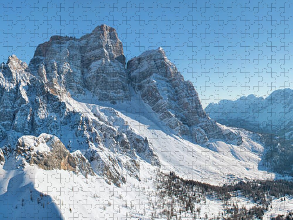 Belluno Jigsaw Puzzle featuring the photograph Monte Pelmo by Albertosimonetti
