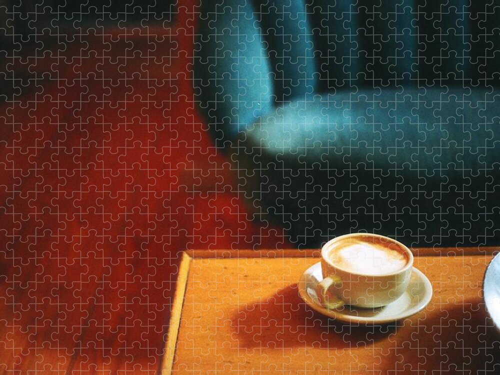 Dawn Jigsaw Puzzle featuring the photograph Morning Cappuccino by Feng Zhao