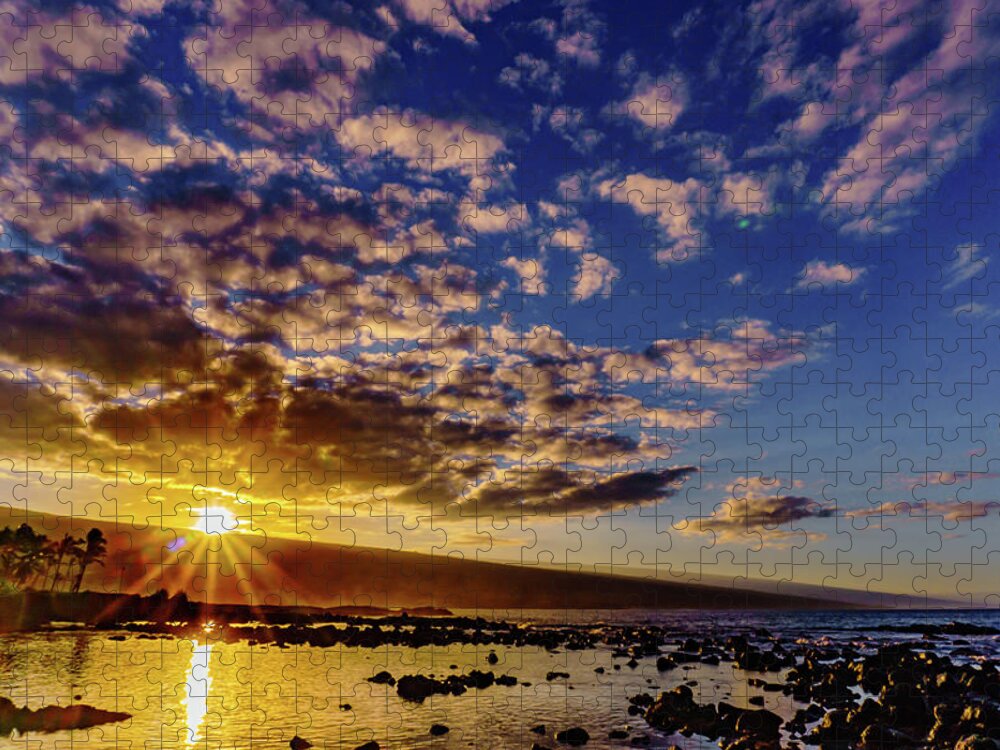 Hawaii Jigsaw Puzzle featuring the photograph Morning Sunrise by John Bauer