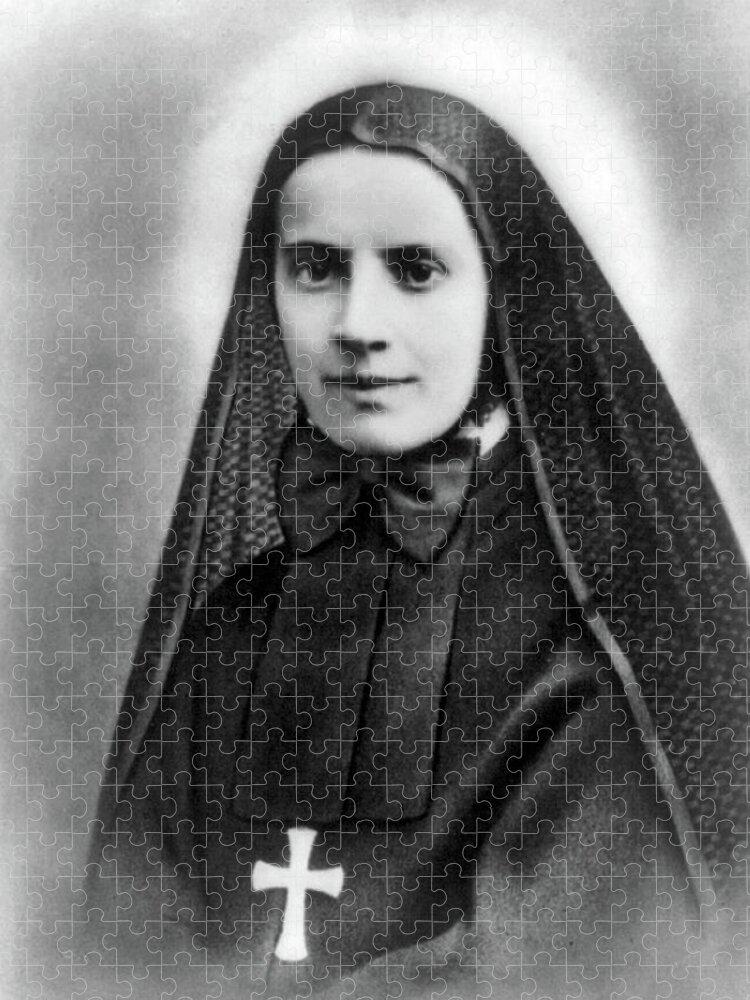 1939 Jigsaw Puzzle featuring the photograph Mother Cabrini, Italian- American by Science Source