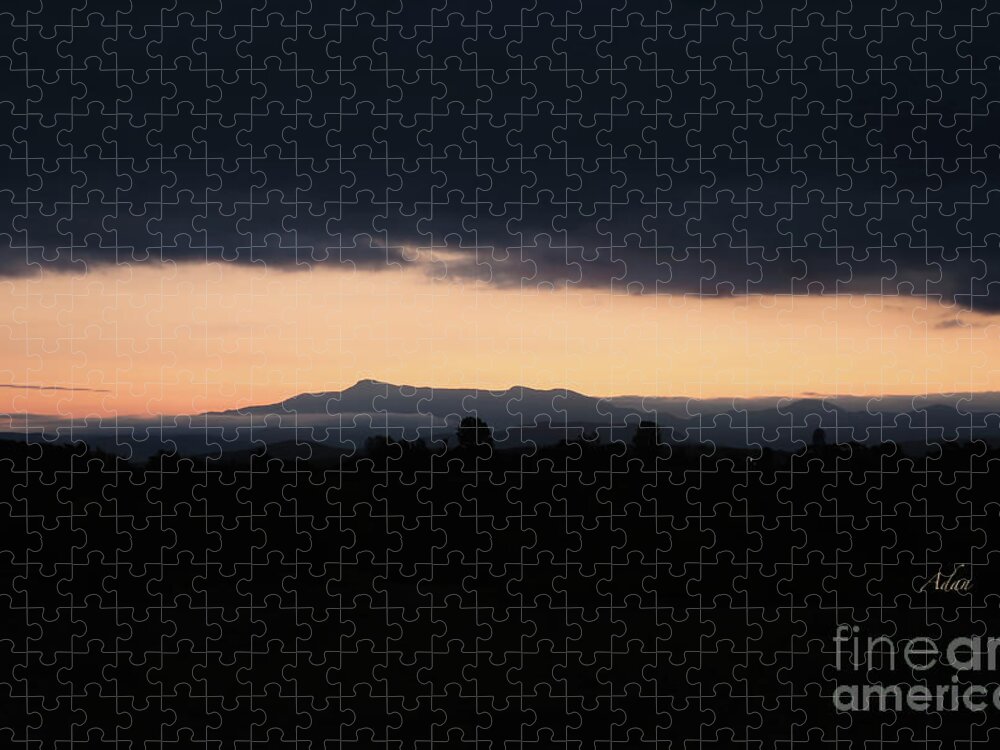 Mount Mansfield Jigsaw Puzzle featuring the photograph Mount Mansfield September Sunrise Two by Felipe Adan Lerma