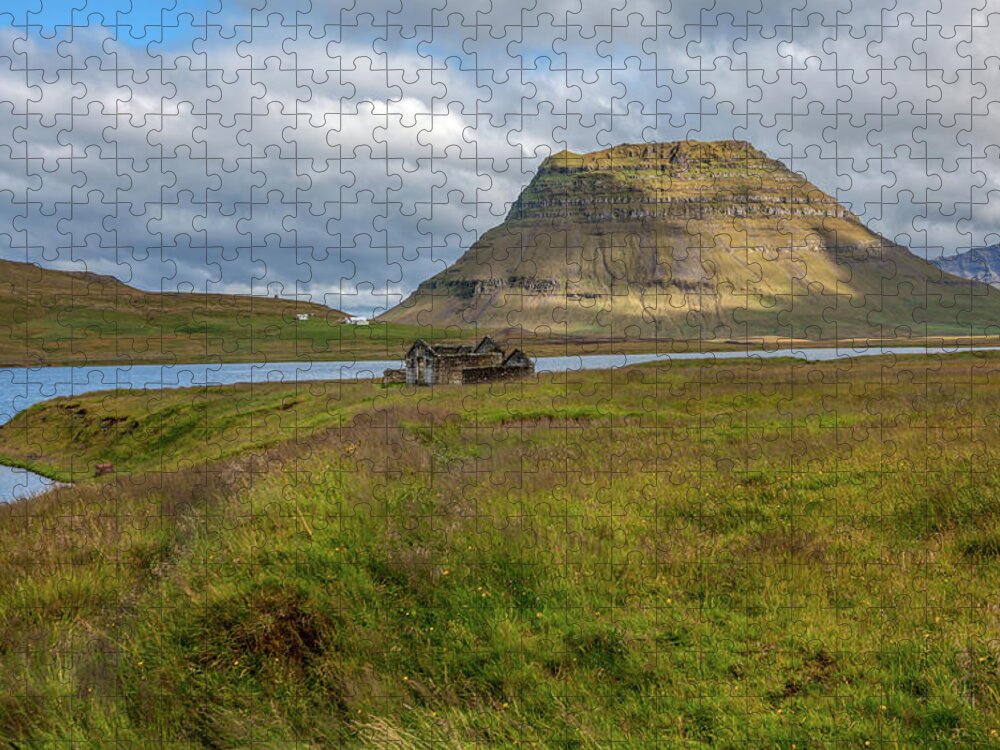 David Letts Jigsaw Puzzle featuring the photograph Mountain Top of Iceland by David Letts