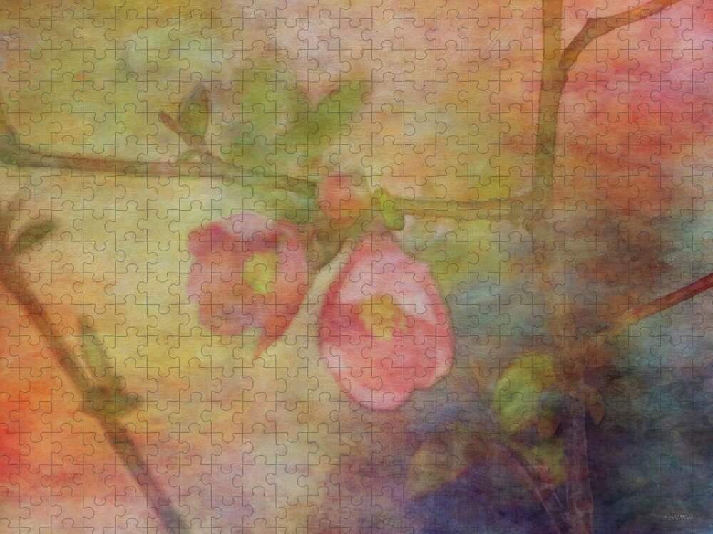 Impressionist Jigsaw Puzzle featuring the photograph Muted Primaries 8844 IDP_2 by Steven Ward