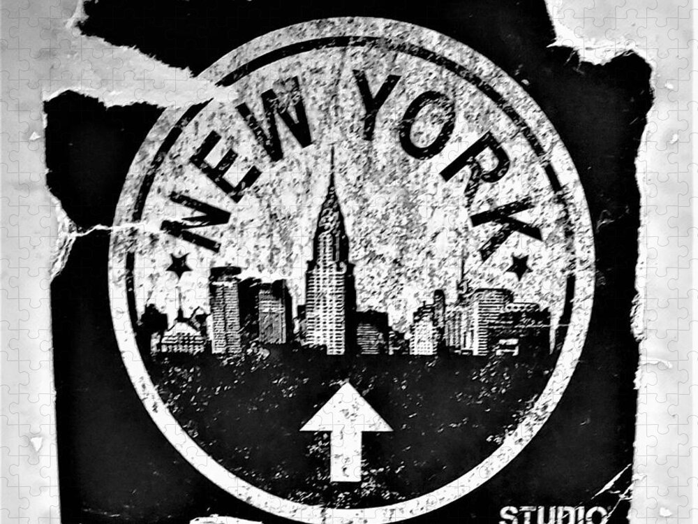 New York Jigsaw Puzzle featuring the photograph N Y Studio by Rob Hans