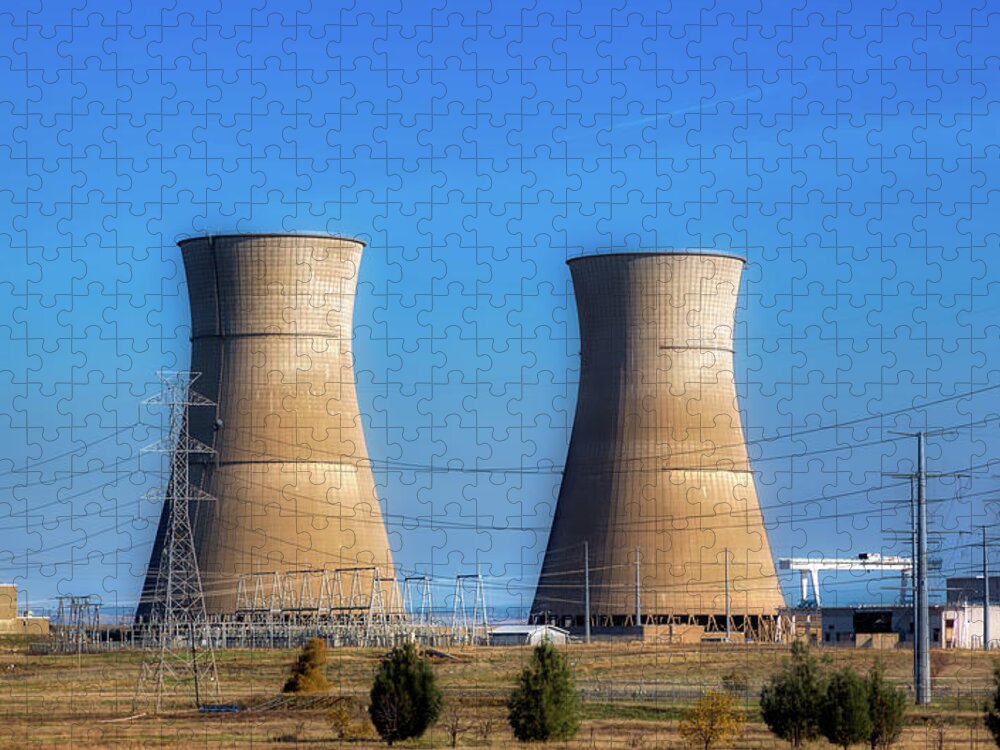 Nuclear Power Plant Jigsaw Puzzle by Mountain Dreams - Pixels